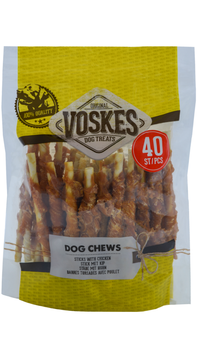 Dog Chews Voskes Sticks With Chicken