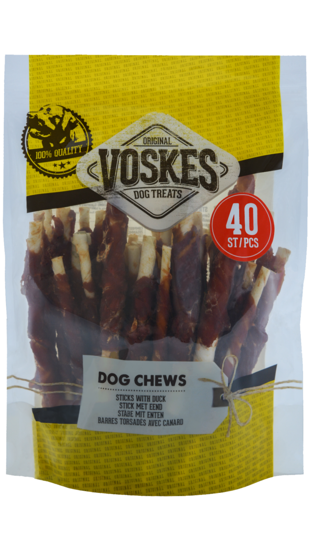 Dog Chews Voskes Sticks With Duck