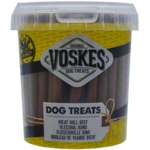 Dog Treats Voskes Meat Roll Beef (tube)