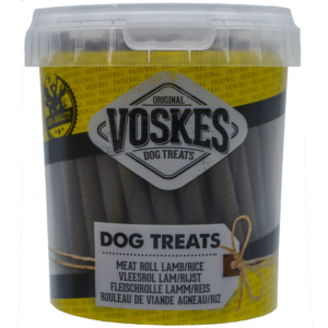 Dog Treats Voskes Meat Roll Lamb And Rice (tube)