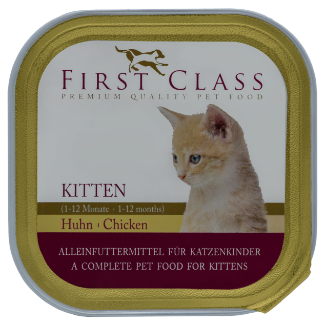First Class Premium Chicken Terrine From Austria For Kittens (single)