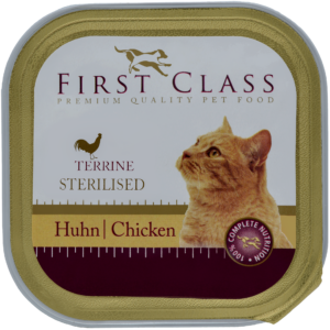 First Class Premium Chicken Terrine From Austria For Sterlized Cats (single)
