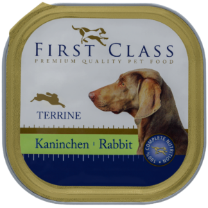 First Class Premium Rabbit Terrine From Austria (single Dog)