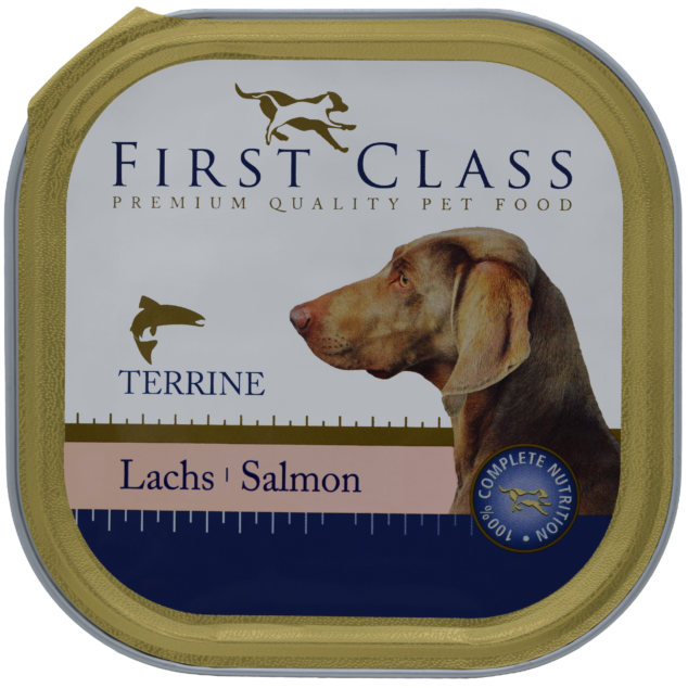 First Class Premium Salmon Terrine From Austria (single Dog)