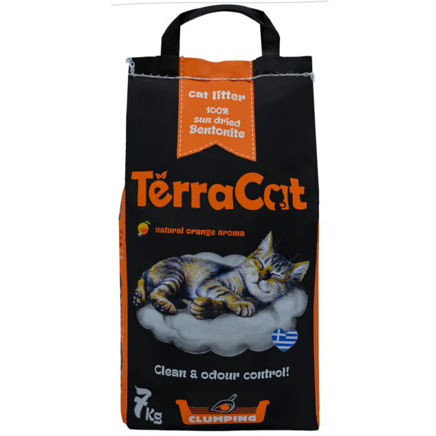 Terra Cat Cat Litter Orange Scented (front)
