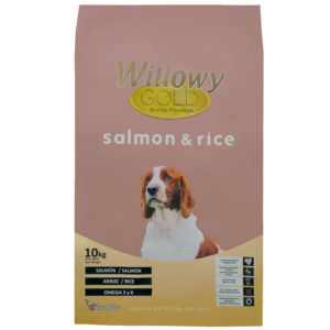 Willowy Gold Salmon And Rice